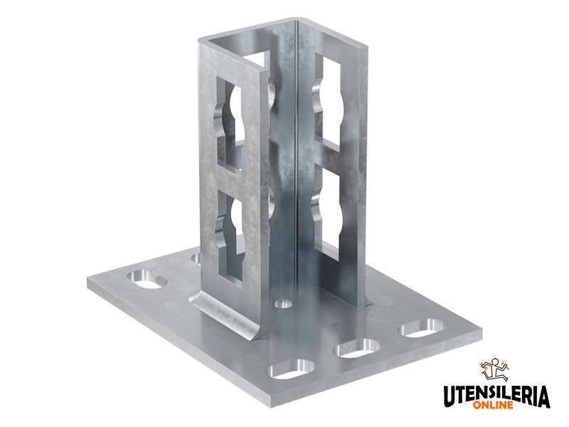 Fischer sabot de fixation PSF 41 pour rails FUS acier électrozingué lot de 10 pièces