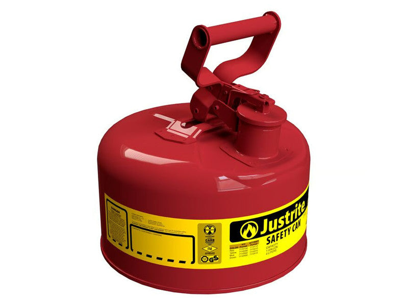 Conteneur de sécurité à poignée oscillante Carvel 241x279mm pour liquides inflammables, 4lt
