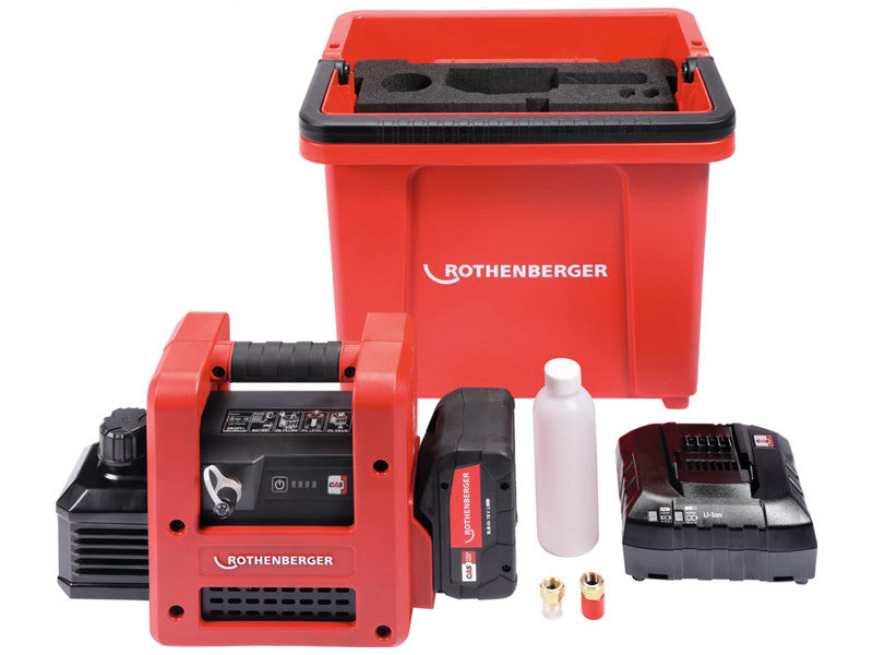 Rothenberger Roairvac R32 2.0 CL Pompe à Vide à Batterie 18V 57 l/min