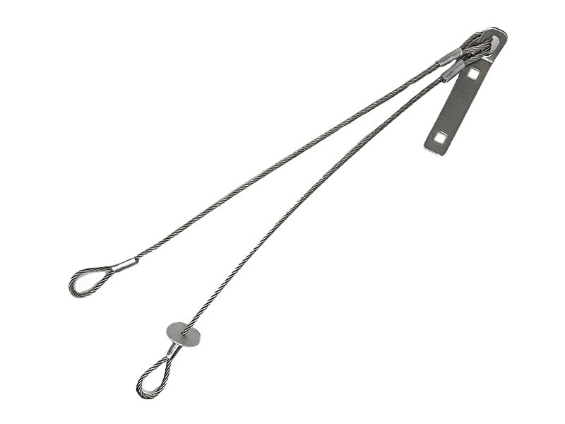 Cordon sous-tuile double Rego Under Flex acier inoxydable systèmes antichute Type A