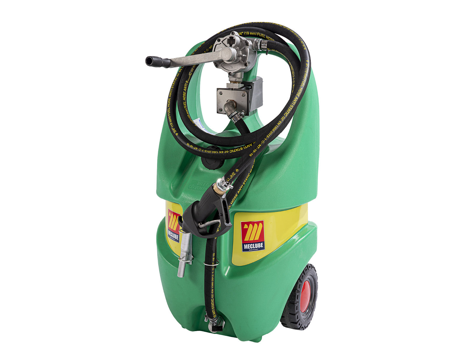 Meclube Caddy 55L Mobiler Kraftstofftank mit manueller Drehkolbenpumpe