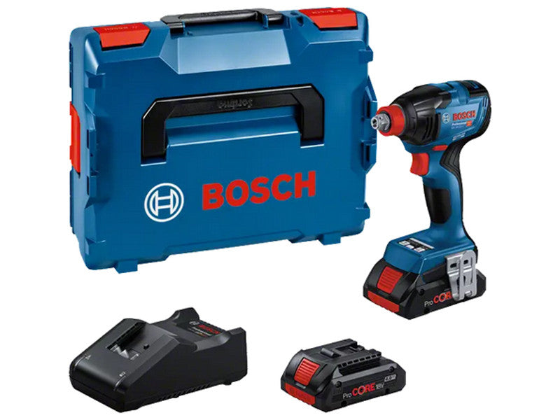 Bosch Professional klucz udarowy GDX 18V-210C 210 Nm zestaw 2 akumulatorów 4Ah