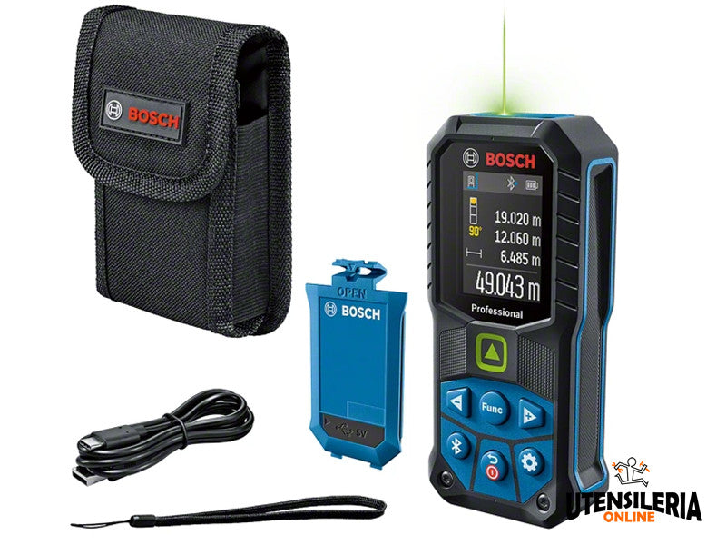 Bosch Professional dalmierz laserowy GLM 50-27 CG laser zielony zasięg 50m
