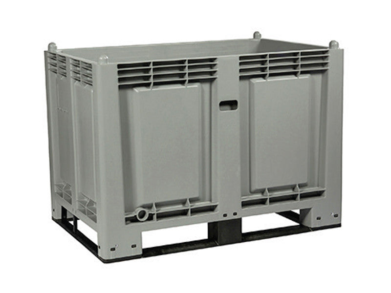 Caisse palette Carvel 1200x800x850mm en polypropylène avec 4 traverses, 600lt