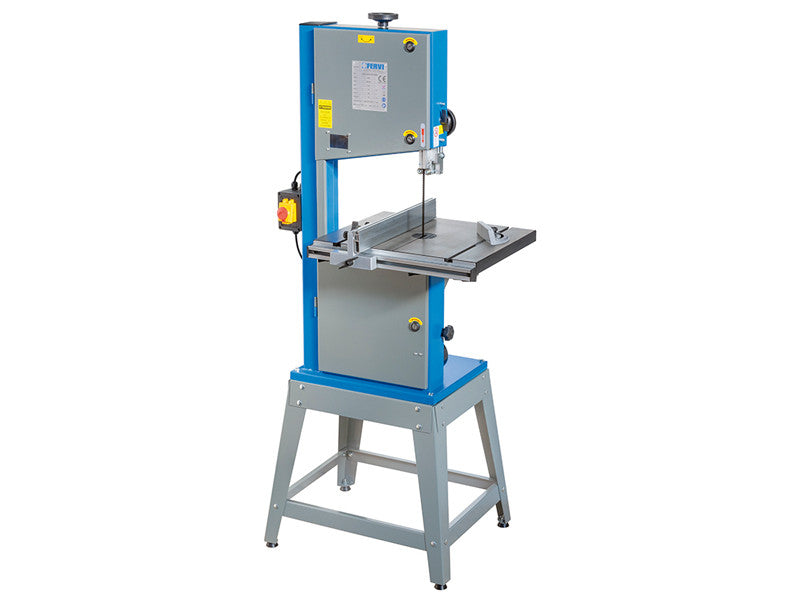 Piła taśmowa do drewna Fervi 0855, 230 V, 0,75 kW, wydajność cięcia 300 x 155 mm