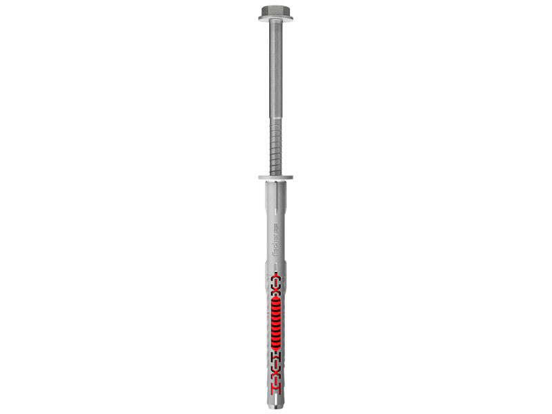 Chevilles prolongées Fischer DuoXpand FUS R 10mm avec vis inox à tête hexagonale (50pcs) - Cheville DuoXpand 10x100 FUS R cod.562176 (50pcs)