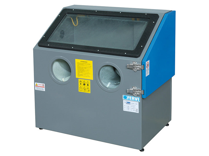Sableuse de banc Fervi 0487 avec cabine de 685x455x420mm