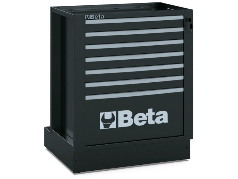 Beta utensili module atelier RSC50 M7 7 tiroirs gris foncé métal verrouillage