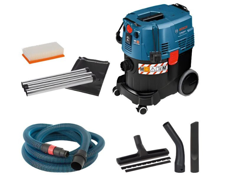 Bosch GAS 35 M AFC Aspirateur Eau et Poussière 35L Nettoyage Auto Filtre Classe M