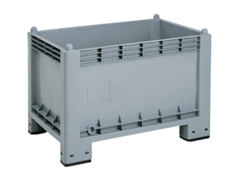 Caisse palette Carvel 1000x700x650mm en polypropylène avec 4 pieds, 285L