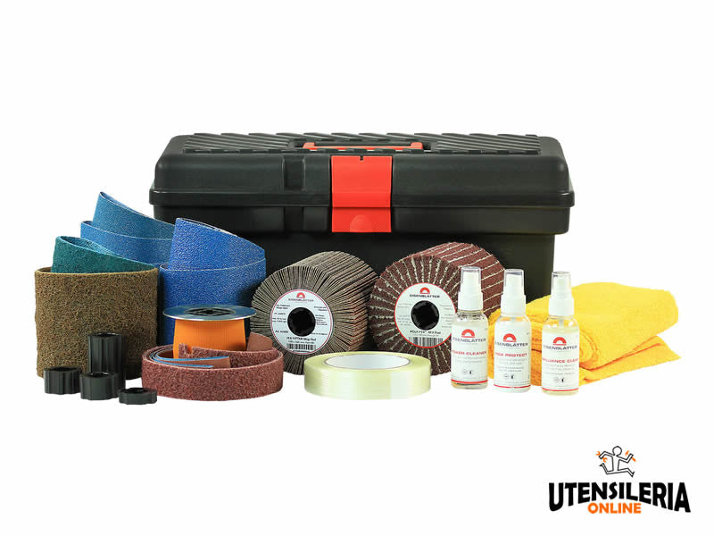 Set d'accessoires satinage métal Eisenblaetter en mallette