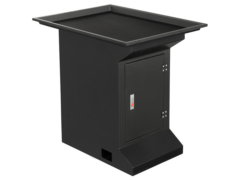 Banc universel Fervi 0599 pour perceuses-fraiseuses avec compartiment 530x735mm