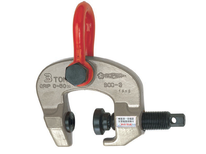 Finat pince avec vis de pression SCC pour levage charges 1500kg cod.156707