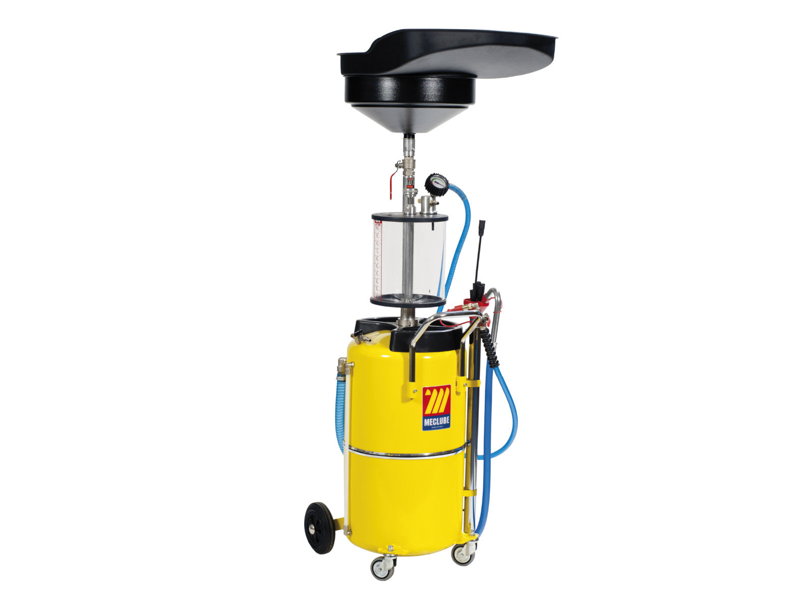 Meclube Aspirateur Récupérateur Pneumatique 90 Litres Précaméra 10 Litres