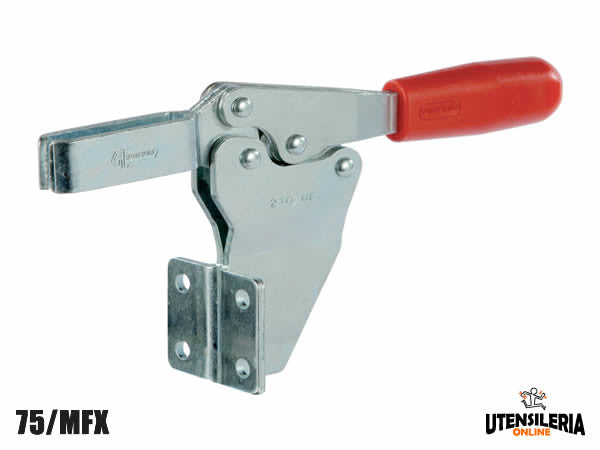 Speedy Block serrage rapide horizontal 75/MFX acier inoxydable 118mm