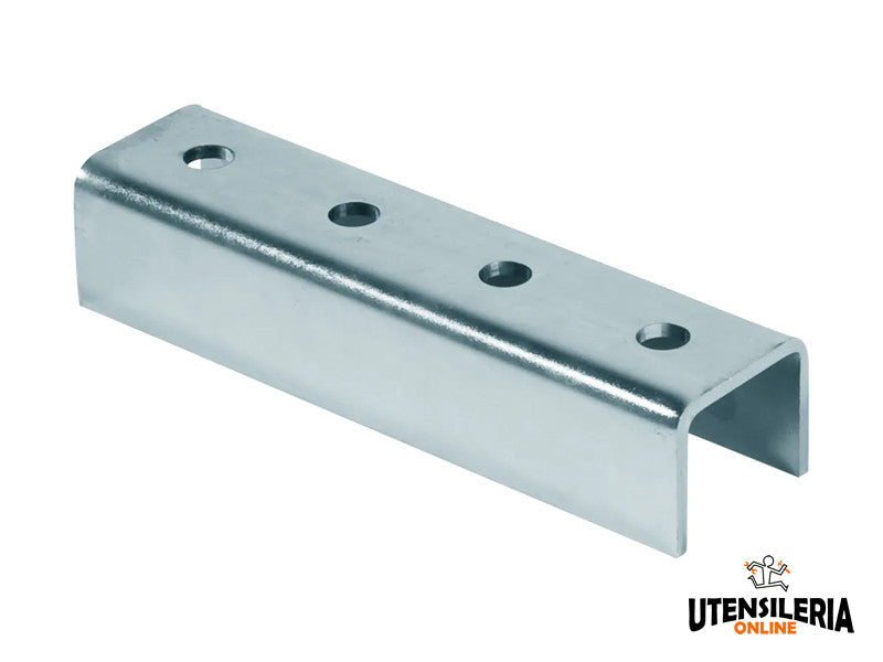 Fischer connecteur de rail FUF OC 41 acier galvanisé 200 mm lot de 20