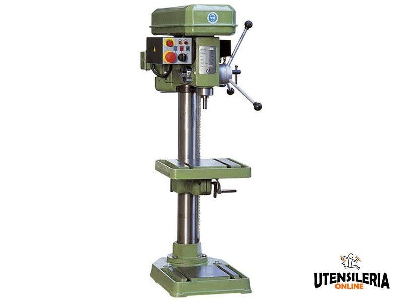 LTF Tischbohrmaschine mit Gewindeschneidvorsatz, 1,1 kW, 380 V, 16 mm Bohrleistung