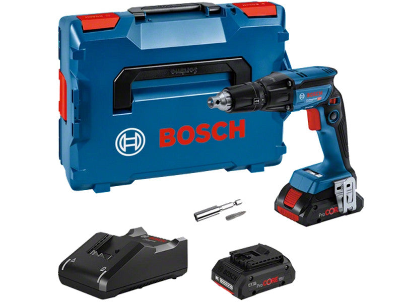 Bosch visseuse plaquiste sans fil GTB 18V-45 Professional 2 batteries 4.0Ah