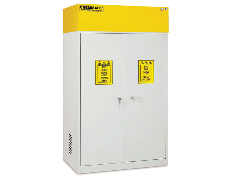 Armoire de sécurité filtrée aspirée Carvel 1140x600x1900mm produits chimiques