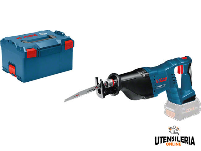Bosch Professional scie sabre sans fil GSA 18V-LI 18V bleu noir sans batterie