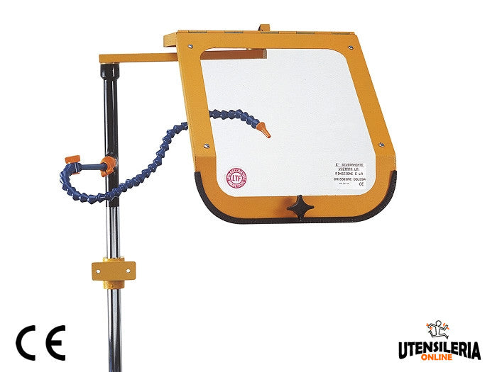 Écrans pour tours avec fixation au chariot et tube Ltf 152 - Écran 400x315x300mm cod.152.01