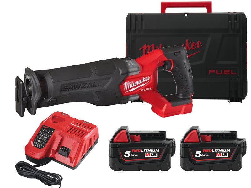 Milwaukee M18 Fuel FSZ 18V Akku-Säbelsäge FIXTEC Rot Schwarz