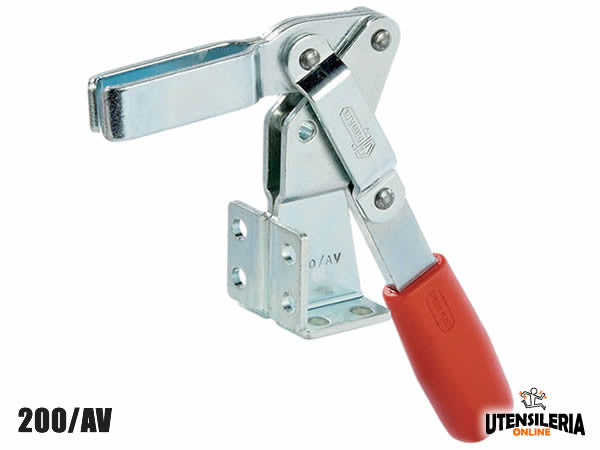 Speedy Block Vertikal-Schnellspannklemme 200/AV mit klappbarem Fuß und 157 mm Front