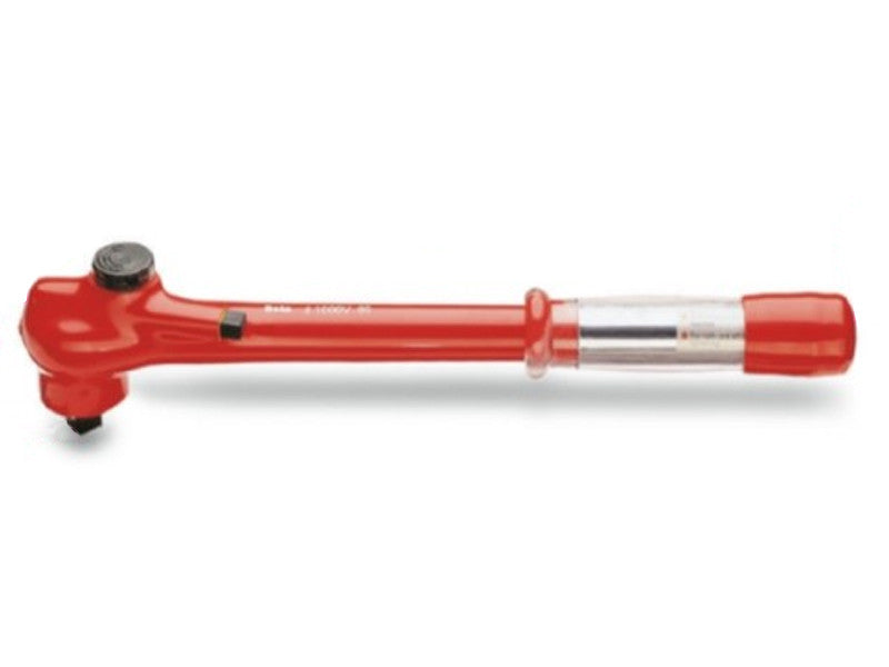 Beta utensili 606MQ/50 Isolierter Drehmomentschlüssel 1000V 5-50 Nm Umschaltknarre