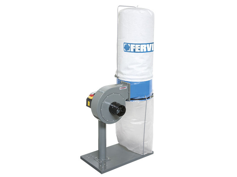 Aspirateur à copeaux Fervi 0756 pour machines à bois 0,75kW à assembler