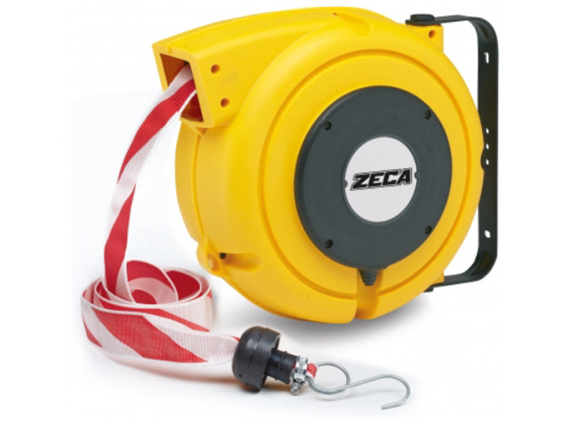 Zeca 4801 RW Absperrbandrolle mit rot-weißen Streifen, 20 m 
