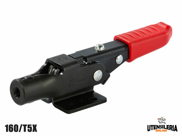 Speedy block serre-joint à tirant avec levier de sécurité 160/T5X acier inoxydable