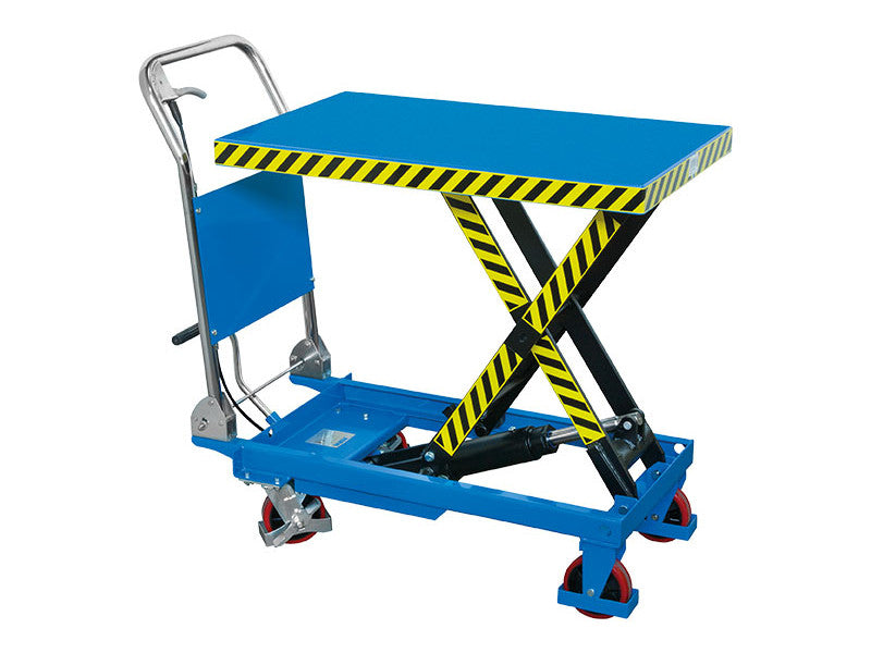 Plateforme élévatrice mobile Fervi 0010 à pantographe, capacité 500 kg