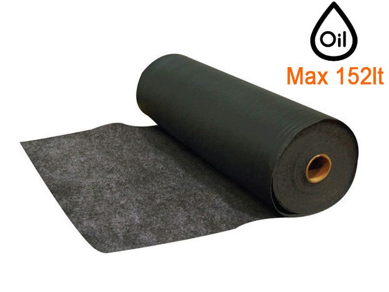 Rolka sorpcyjna przejezdna Carvel 91x9000 cm do płynów przemysłowych, 152 l