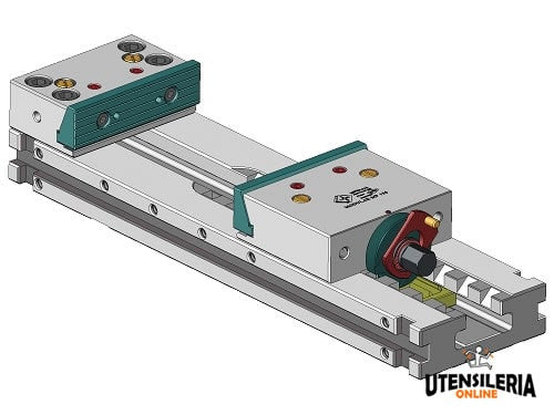 Modularer MP-Stahlschraubstock, Schneidgerät mit industriellen Absenkbacken 