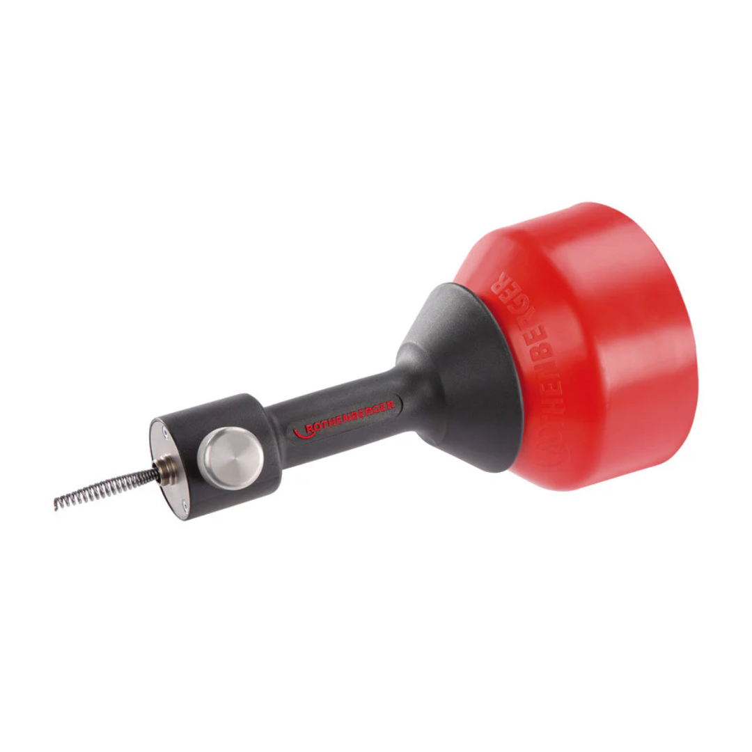 Rothenberger Rospimatic Déboucheur Électrique Spirale 8mm x 7.5m pour Tuyaux 20-50mm