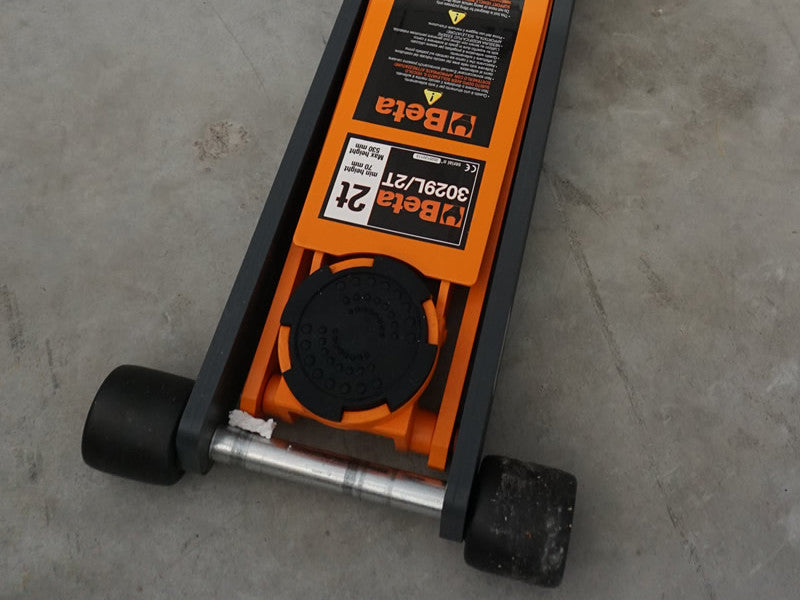 Beta Cric de Garage Hydraulique Bas 2T Long 75-530mm - Modèle 3029L/2T