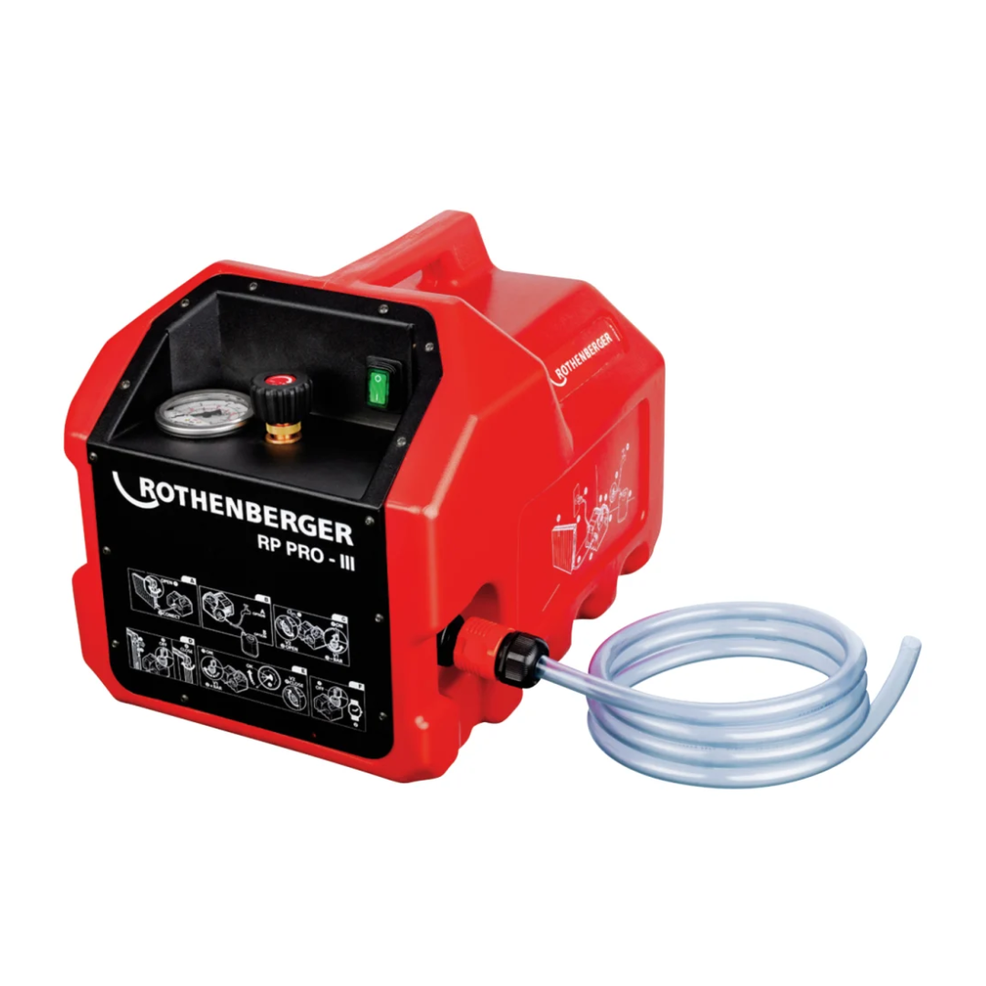 Rothenberger RP PRO III 40 Bar Elektrische Prüfpumpe Lecktest 