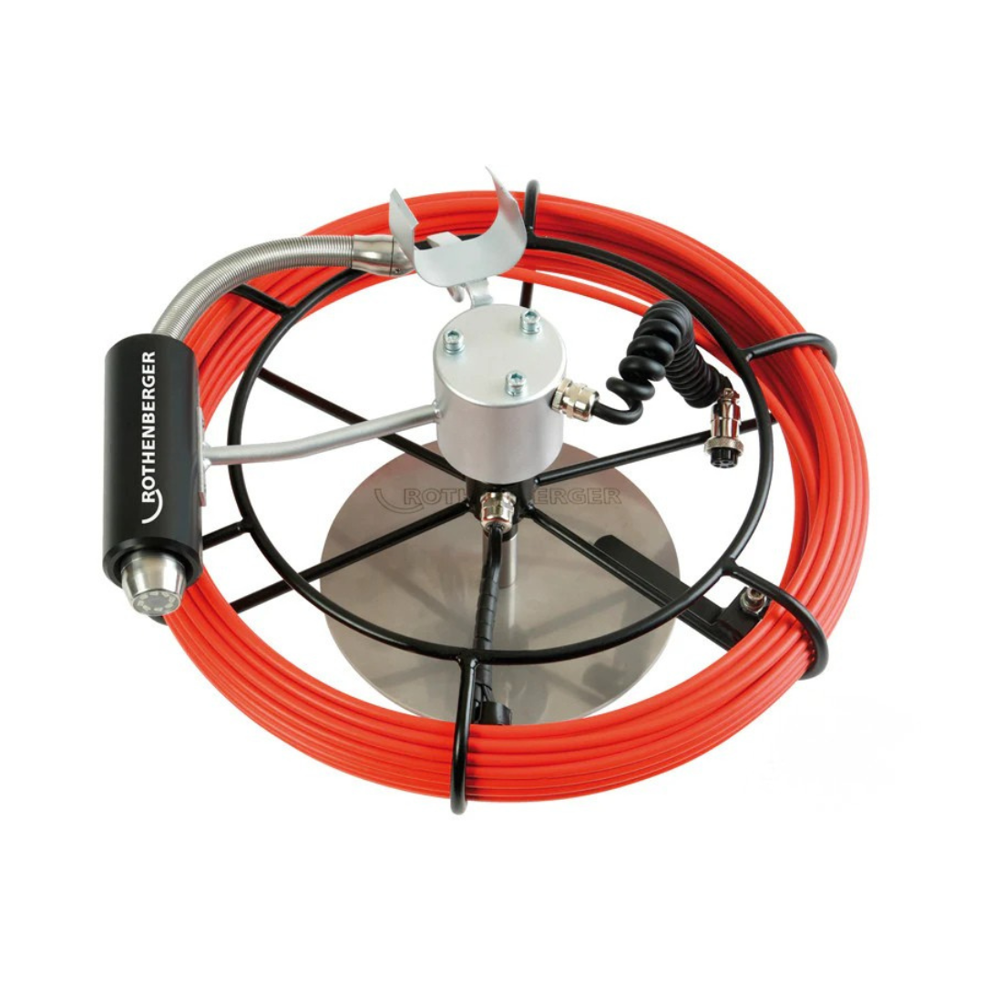 Rothenberger Roscope i2000 25/22 Videoinspektionsmodul mit 22 m Kabel und Selbstnivellierung 