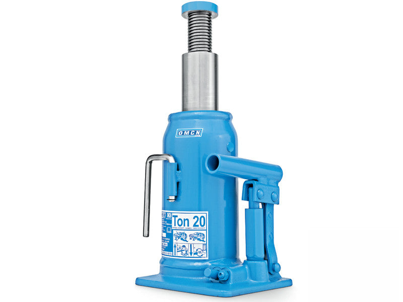 Omcn vérin hydraulique bouteille 129 hauteur de levage 575 mm capacité 20000 kg