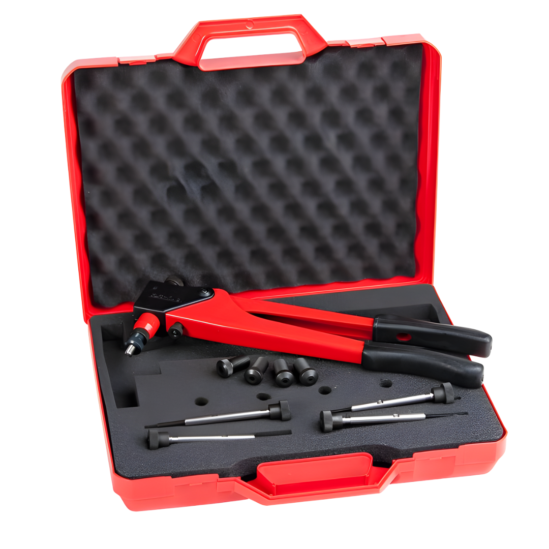 Riveteuse manuelle pour inserts filetés Far KJ21 M3-M8 en mallette