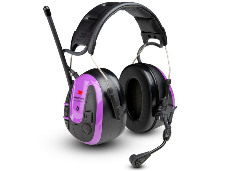 Casque antibruit 3M PELTOR WS ALERT XPI+ Bluetooth avec radio FM intégrée et réduction du bruit