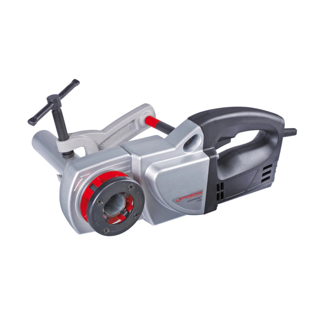 Rothenberger Supertronic 1250 Elektrisches Stahlschneidwerkzeug 1/2" bis 1-1/4" im Tragekoffer 