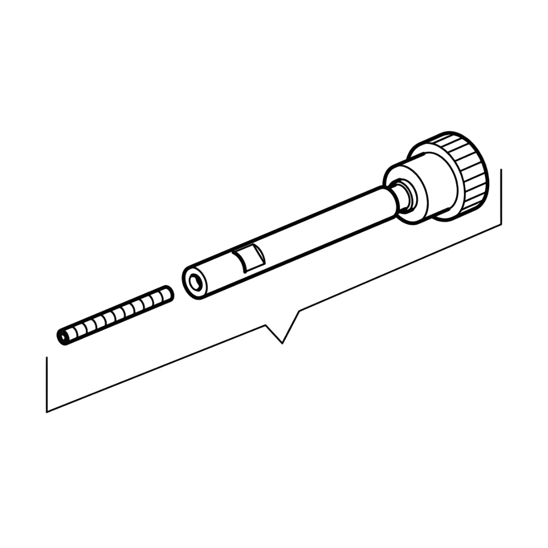 Mocowanie nitonakrętki M5 do ręcznej nitownicy KJ21, część zamienna
