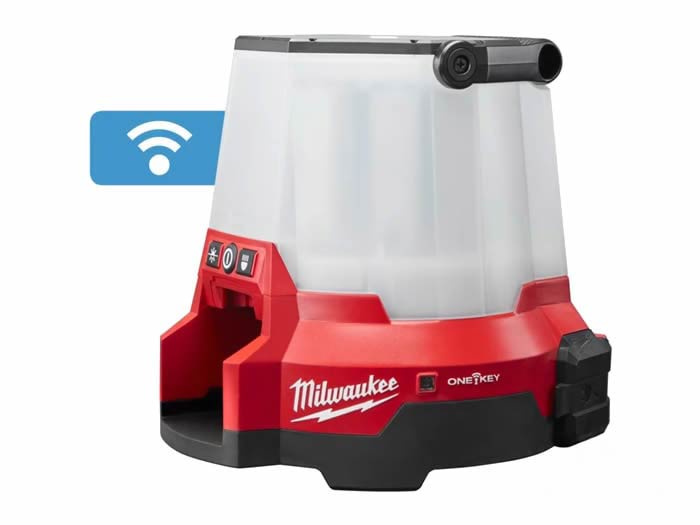 Milwaukee M18 ONESLSP 18V 4400 Lumen 360° LED-Flutlicht mit Ein-Tasten-Bedienung (Batterie nicht im Lieferumfang enthalten)