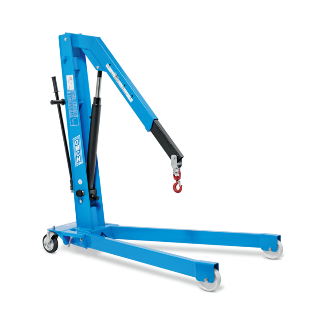 Omcn GP05DE Hydraulikkran auf Fahrgestell, Zweigangpumpe, 500 kg Tragfähigkeit 