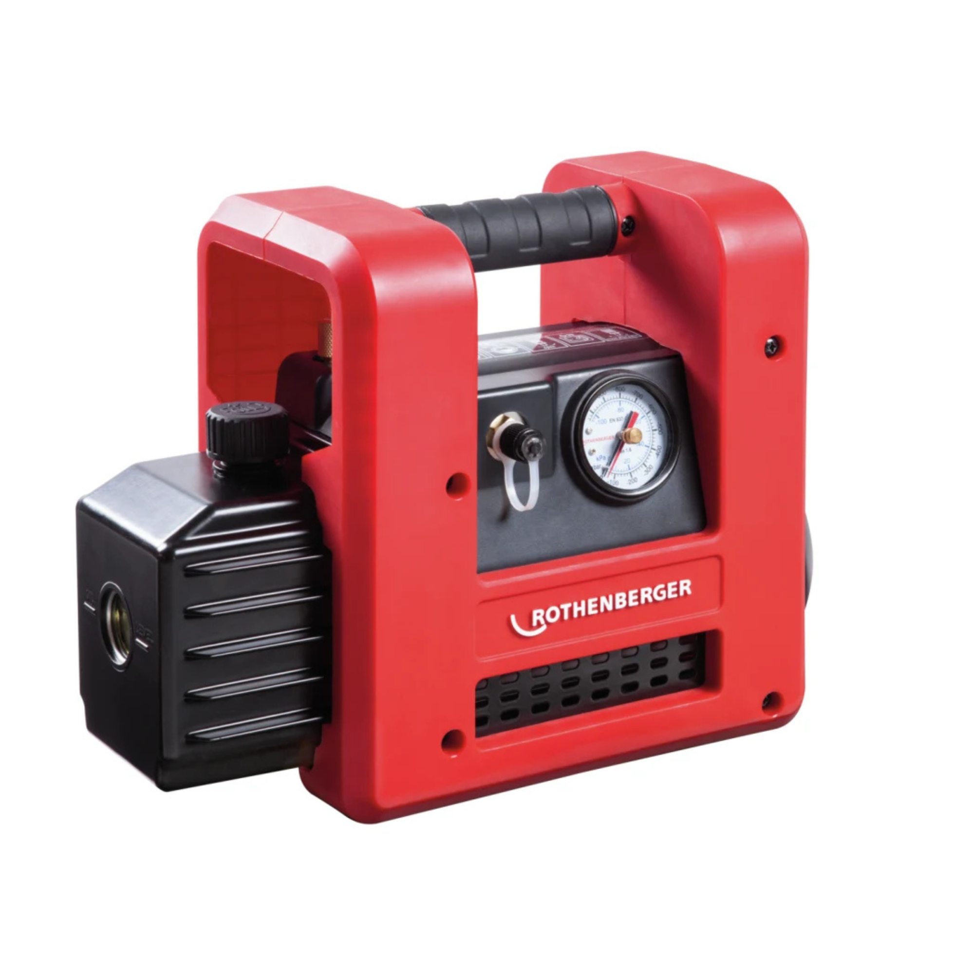 Rothenberger Roairvac R32 9.0 Pompe à Vide Bistadio 255 l/min Rouge/Noir