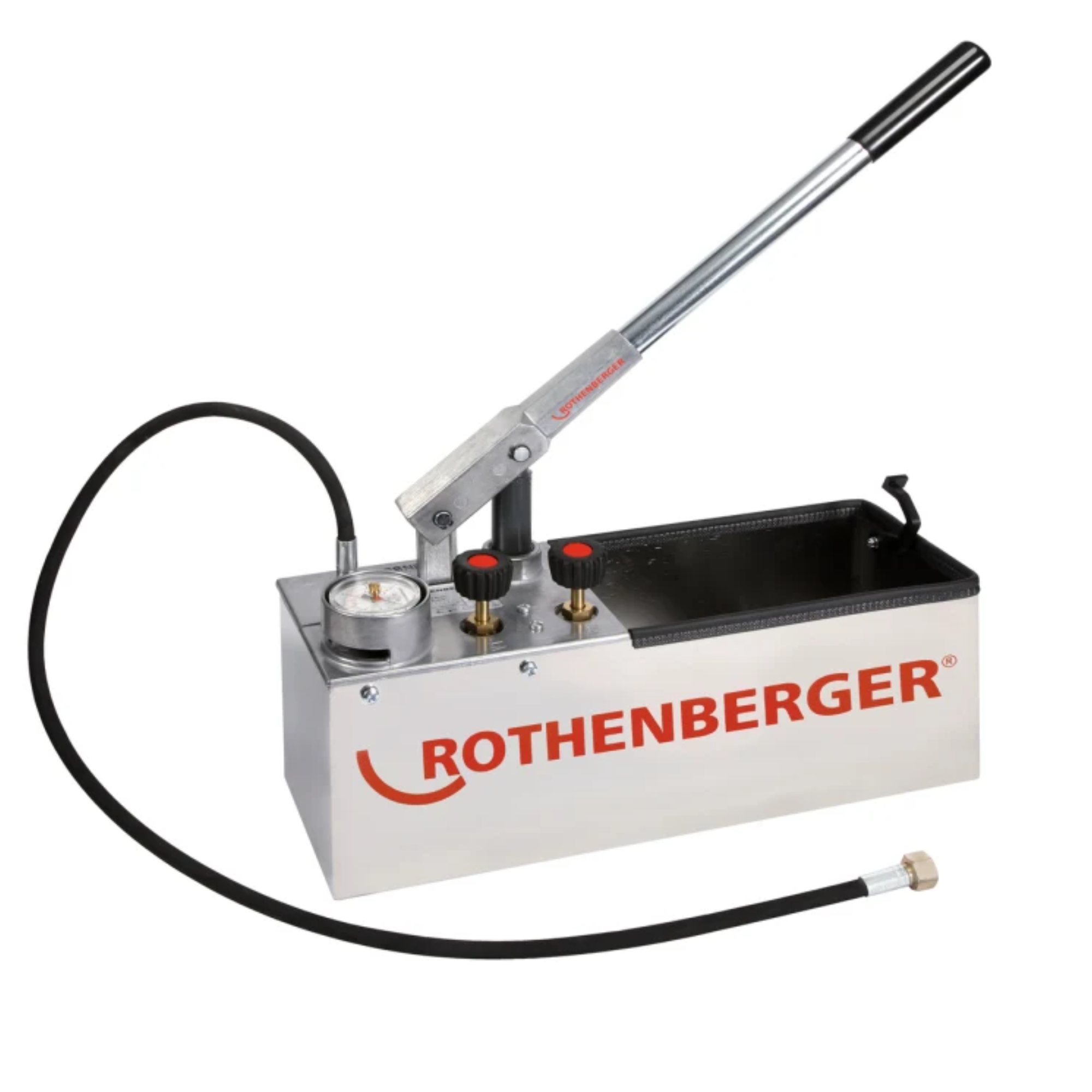 Rothenberger RP 50-S Edelstahl-Prüfpumpe (60 bar) für Dichtheitsprüfungen 