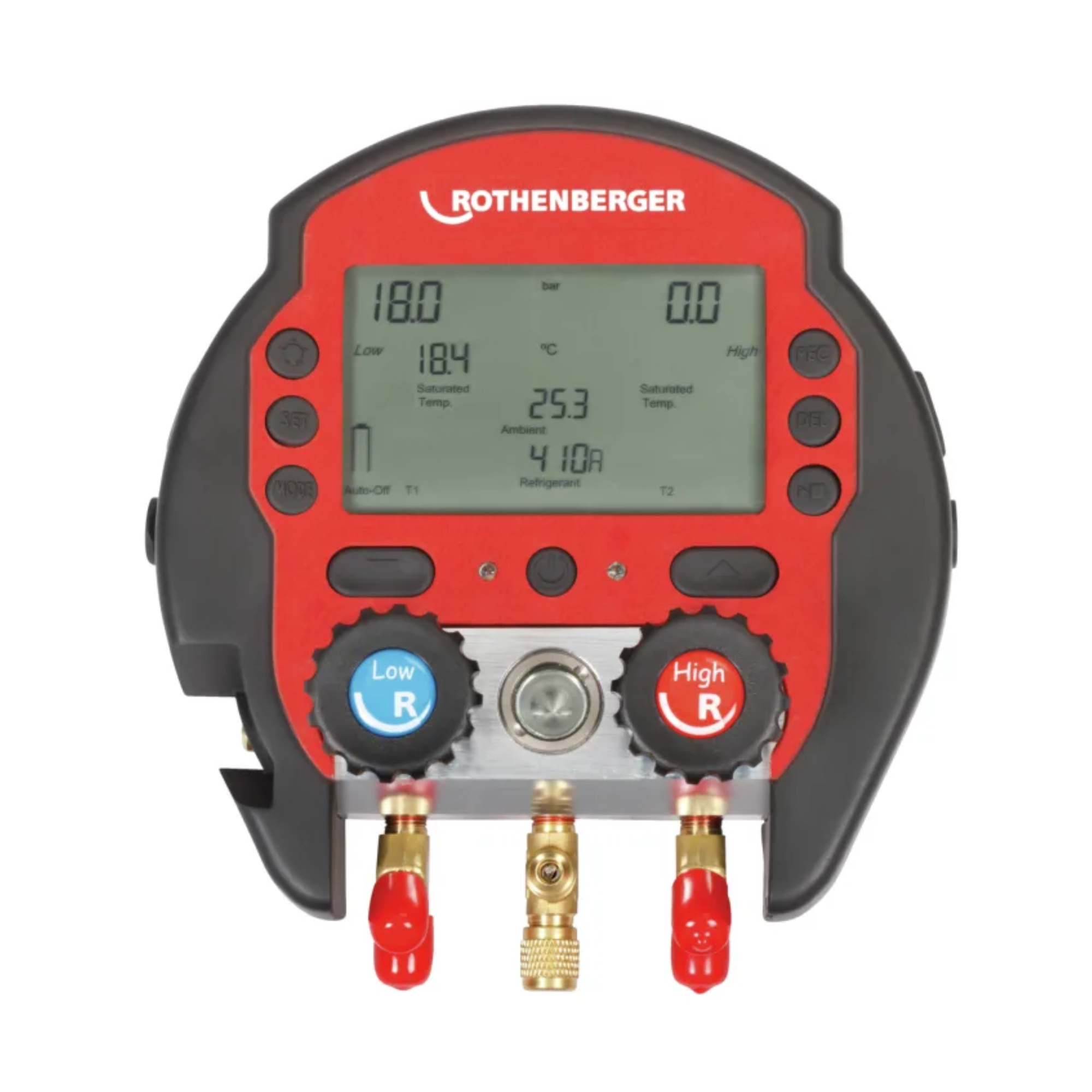 Rothenberger Rocool 600 Manomètre Numérique pour Réfrigération et Température